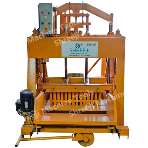 Concrete Block Machine - Automatic Hydraulic Pressure Model | Autoclaving Processing, Service Warranty for Reliable Brick Production
