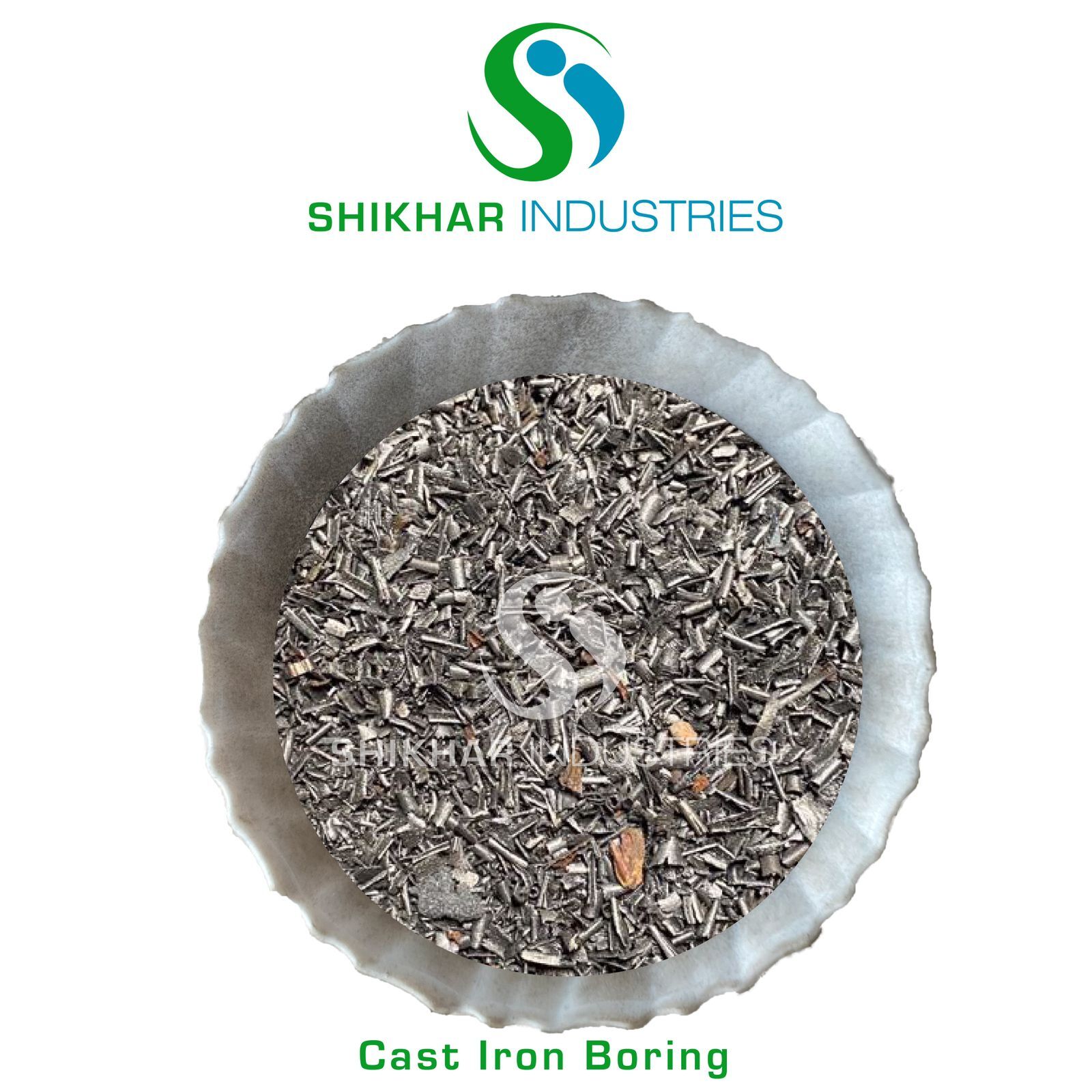 Cast Iron Boring - Grey Powder Mesh Sizes +24 +30 | Iron Material Density 7.8 G/cmâ³ Custom Machining For Furnace Components