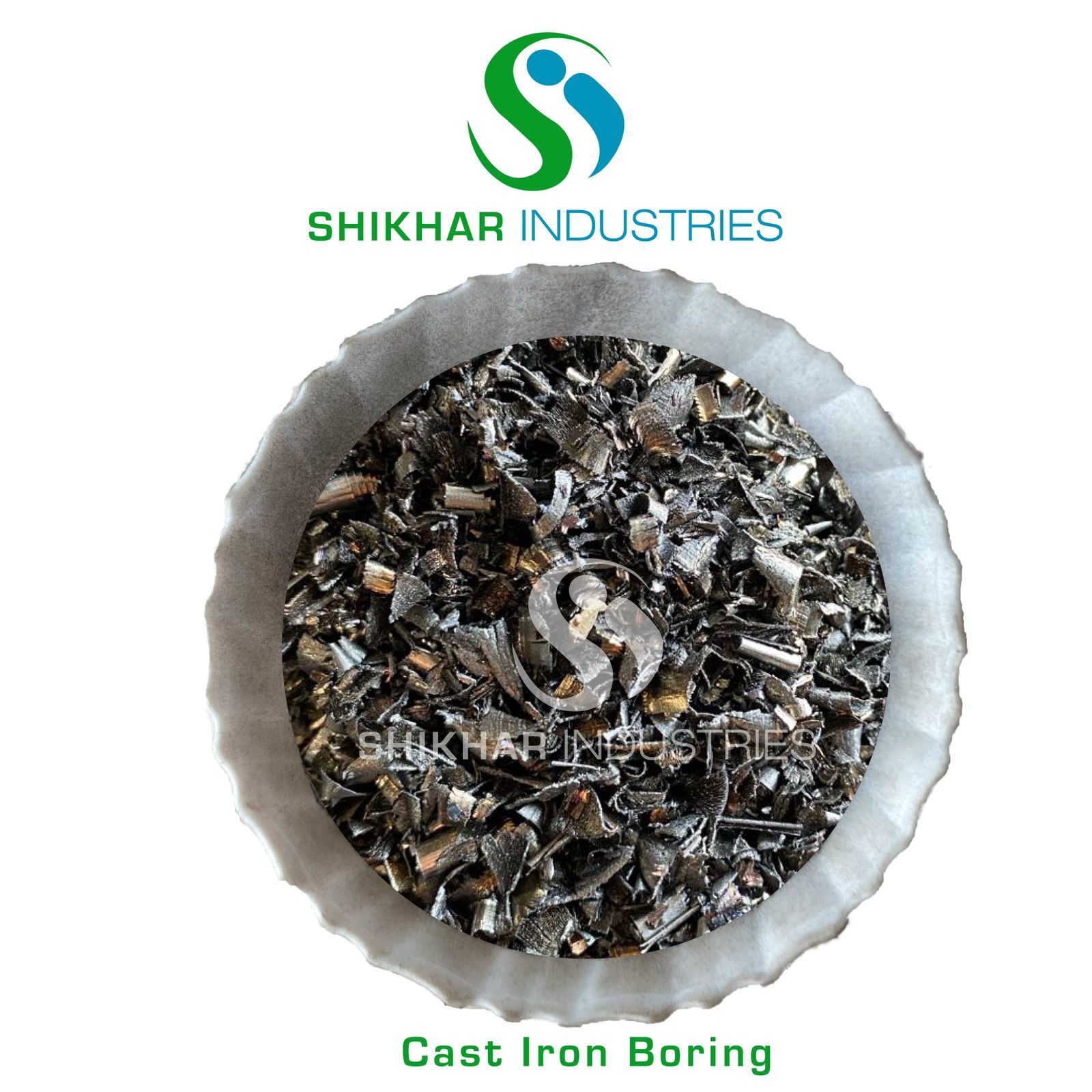 Cast Iron Boring - Grey Powder Mesh Sizes +24 +30 | Iron Material Density 7.8 G/cmâ³ Custom Machining For Furnace Components