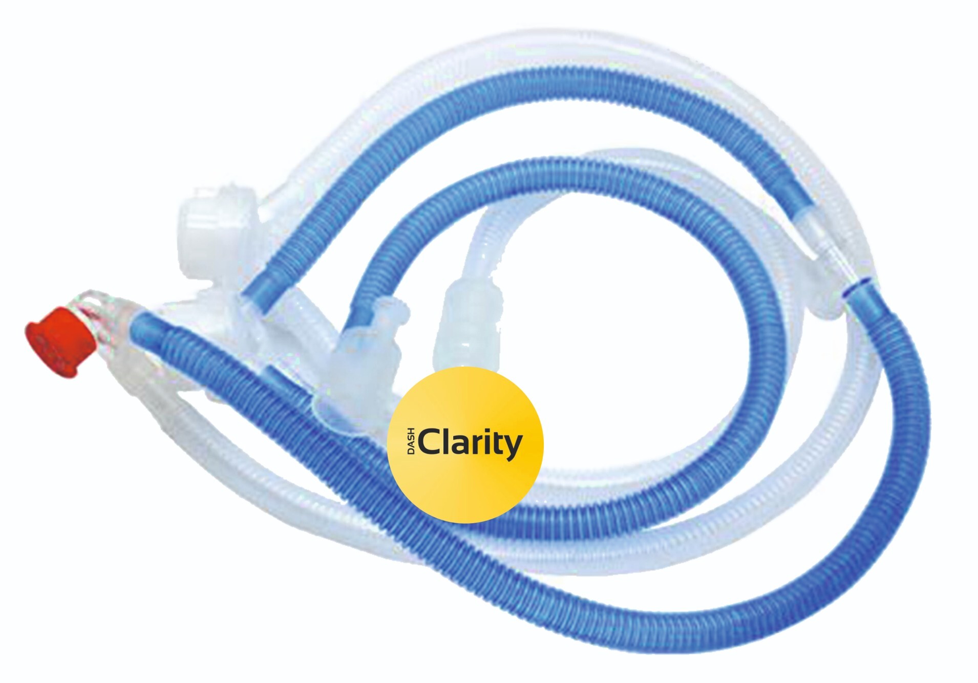 White Transparent Neonatal Ventilator Circuit
