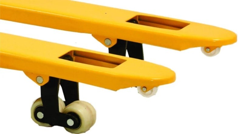 Liftit Hydraulic Hand Pallet Truck - 2500 Kg Capacity, 205 Mm Max Lifting Height, Yellow, Manual Power Source, Ideal For Heavy Load Handling