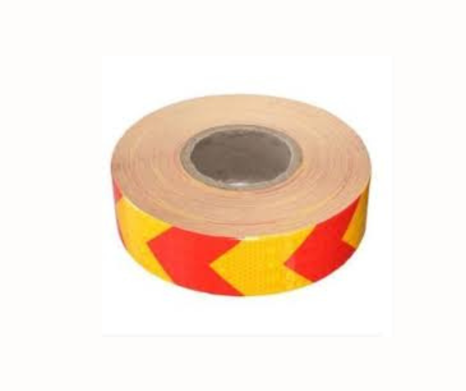 Red And Yellow Rear Marking Tapes