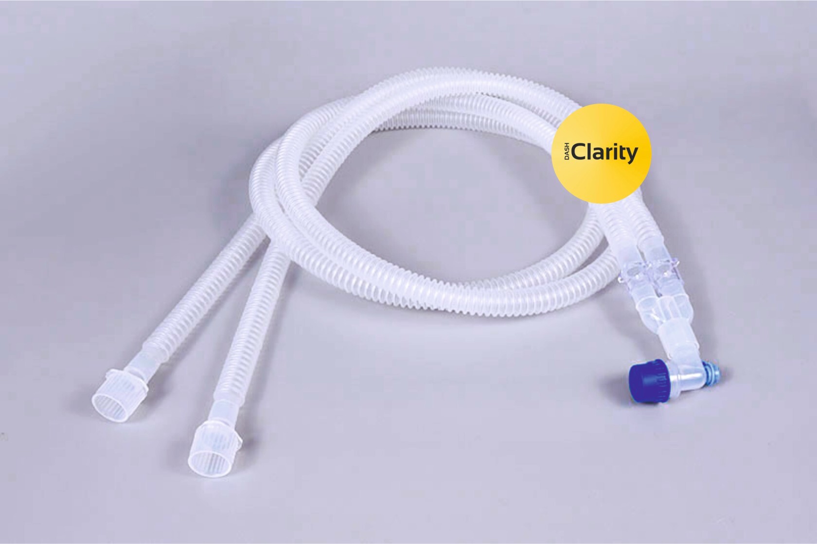 Neonatal Breathing Circuit - Plastic, White Transparent | Advanced Moisture Control, Dual Water Trap, Enhanced Ventilation For Pediatric Patients