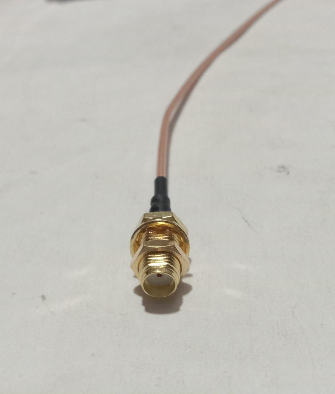 Bnc Male Rg316 Coax Cable - Copper Solid Round Conductor , Pvc Black Jacket, 50 Ohm Impedance, Medium Voltage, 12-month Warranty
