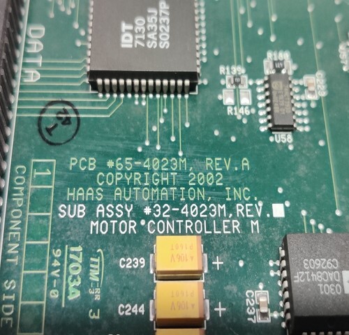 Haas 65-4023m Processor Board