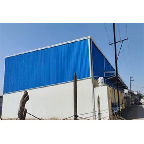 Pre Engineered Building - Steel, PVC & PU Panels | Custom Color, Sliding Windows, Low Maintenance PVC Door