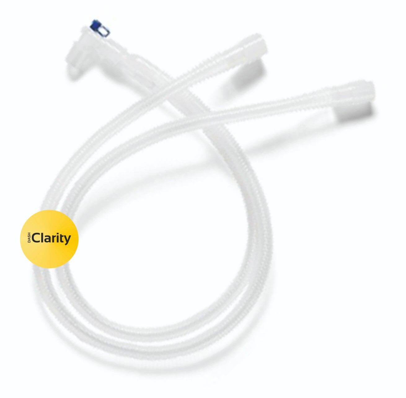 Neonatal Ventilator Tubing - Plastic Material White Transparent Color | Double Water Trap Optimal Humidification Moisture Control For Infants