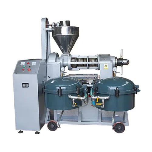 Semi-Automatic Oil Expeller 25Hp With Air Compressor Filter