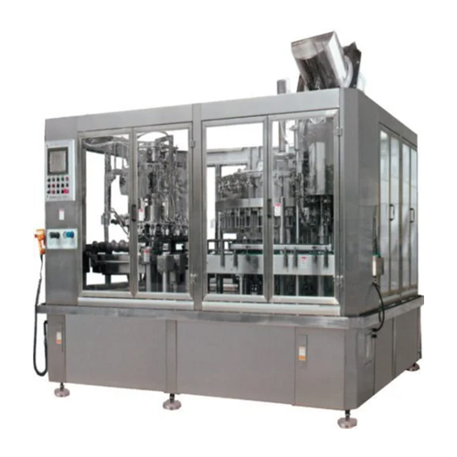 Carbonated Soft Drink Filling Machine - 220-240 Volt, Stainless Steel | Automatic Grade, High Performance, User-Friendly HMI