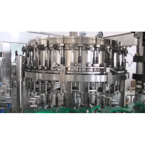 Soft Drink Bottle Filling Machine - Stainless Steel, 220-440 Volt | High Performance, Automatic with Human Machine Interface