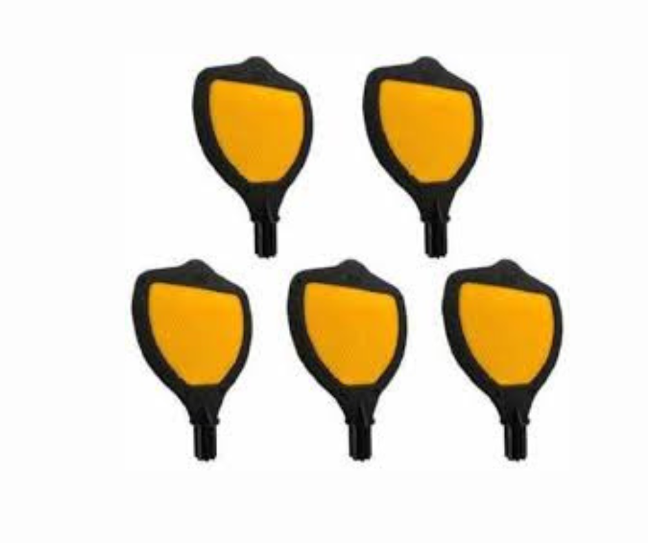 Flexible Median Markers - Durable And Resilient Materials, Different Size, Black And Yellow | Flexible Design For Impact Resistance And Optimal Visibility