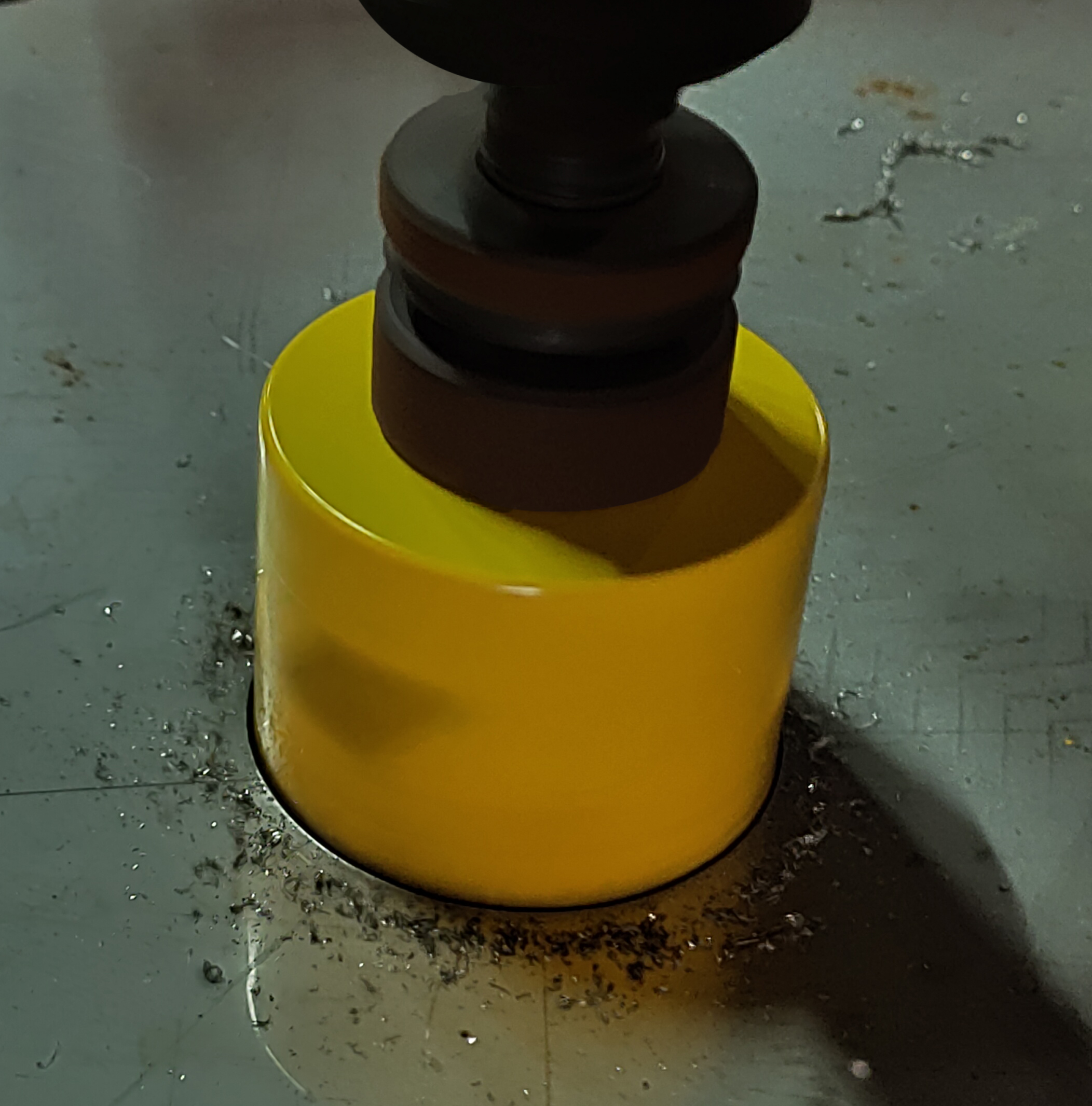 Ultra Cobalt Edge Scy Hole Saw - Bimetal M42 8% Cobalt, 14-235mm Yellow | Enhanced 5.5 Tpi Positive Rake Teeth, Extra Gullet For Material Penetration, Solid Backer For Stability