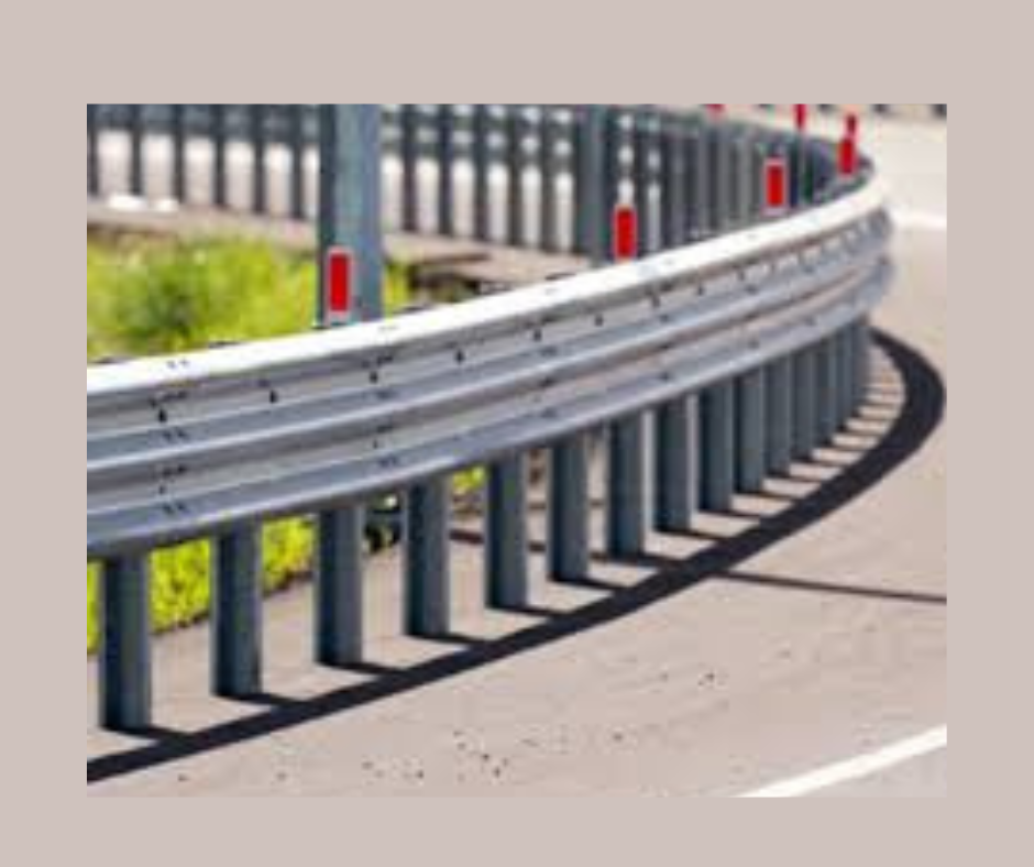 Silver Crash Beam Barrier