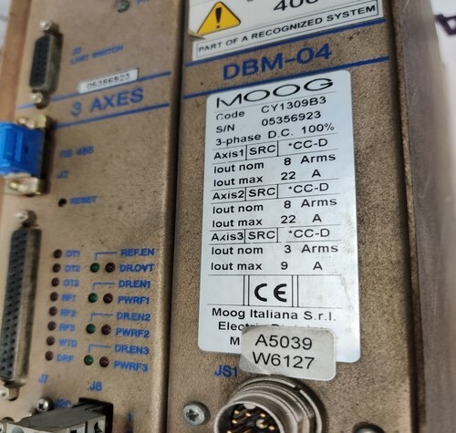Moog Cy1309b3 Servo Drive