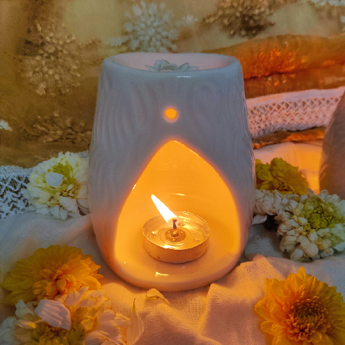 Porceclain Oil Burner Diffusers - Cavity Quantity: Single