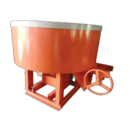 Concrete Pan Mixer Machine Capacity: 350 Kg/Hr