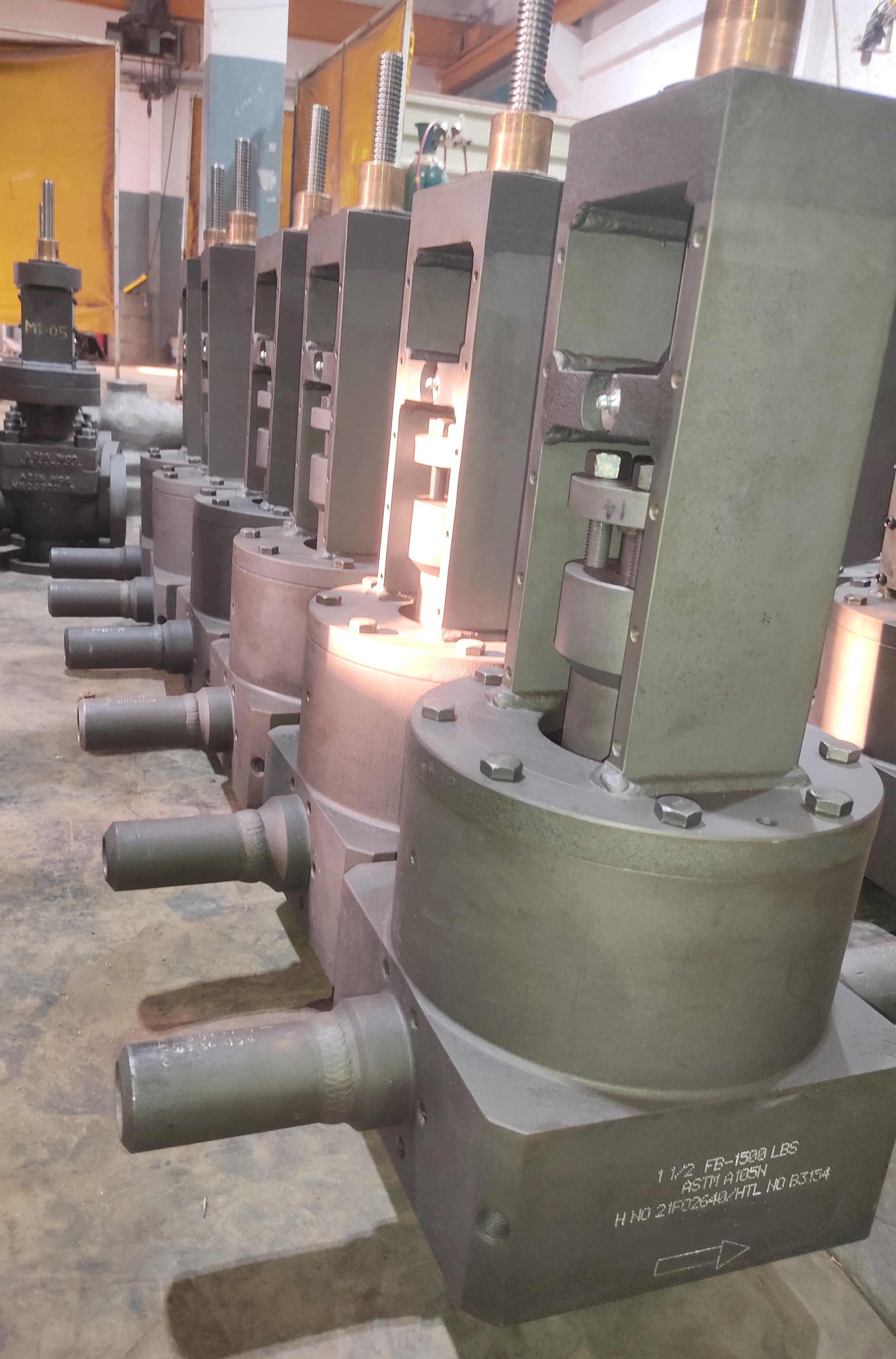 Rising Stem Ball Valves - Color: As Per Customer Requirements