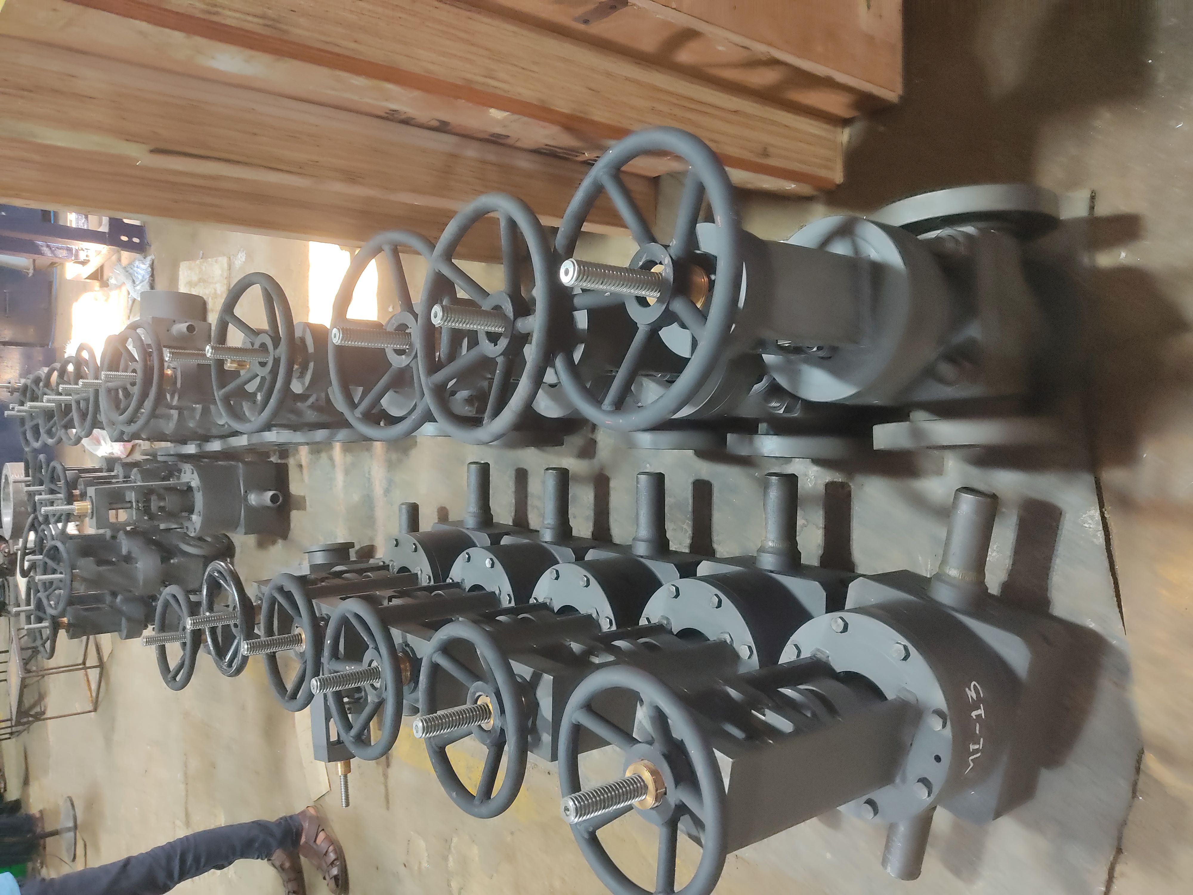 Rising Stem Ball Valves - Color: As Per Customer Requirements