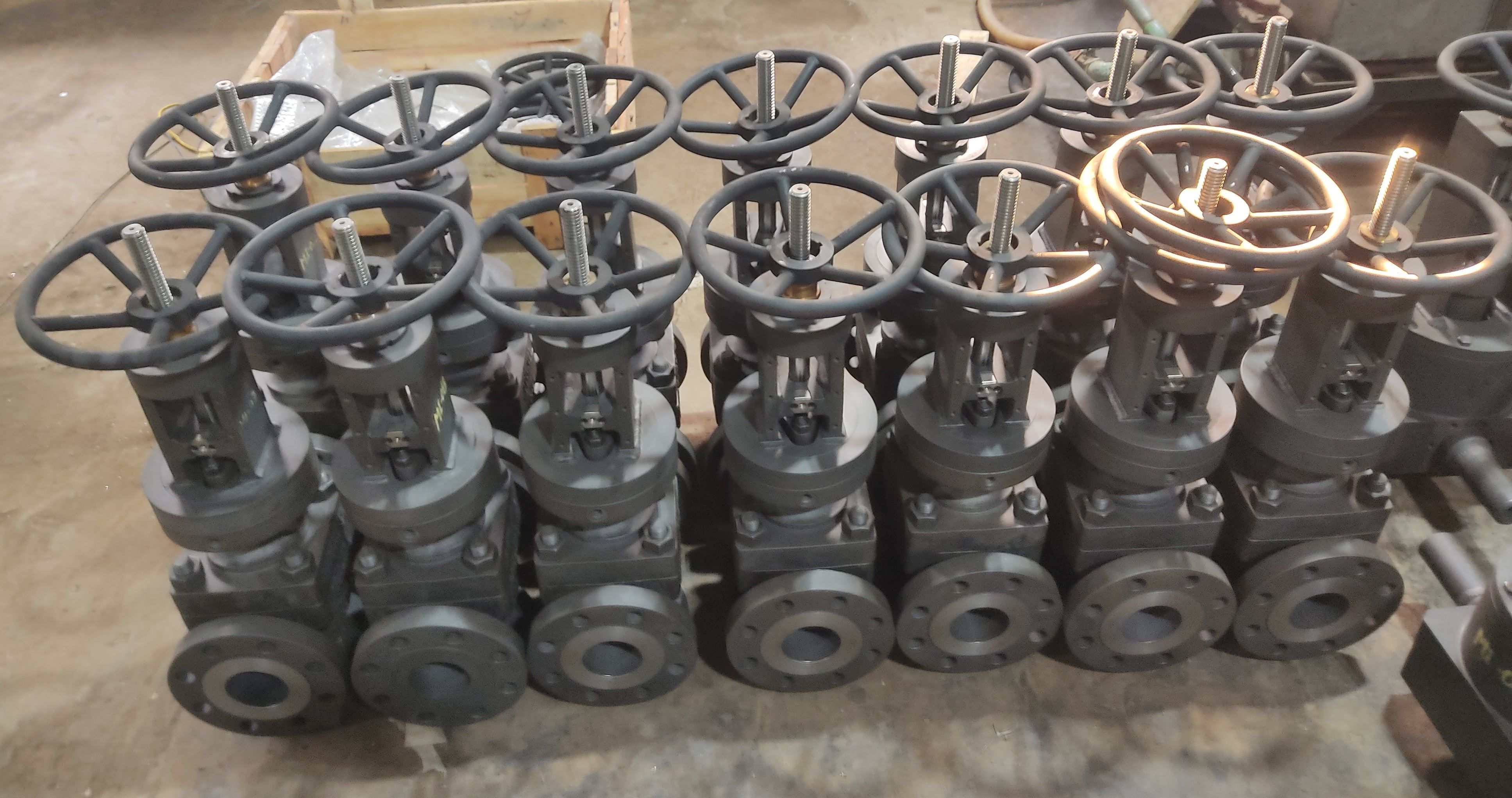 Rising Stem Ball Valves - Color: As Per Customer Requirements