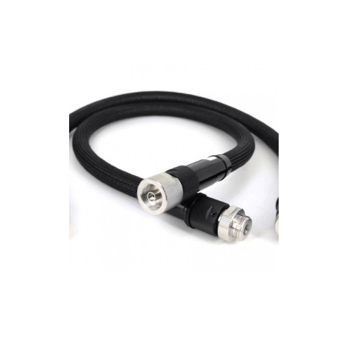 Rg316 Sma Male Right Angle Open Cable - Brass Conductor, 1 Meter Length, Silver Connector, 50 Ohm Impedance, Black Pvc Jacket, Medium Voltage, 12 Months Warranty | Telecommunication Application, Single Core, Plastic Shield Material, Dielectric Strength: 4000