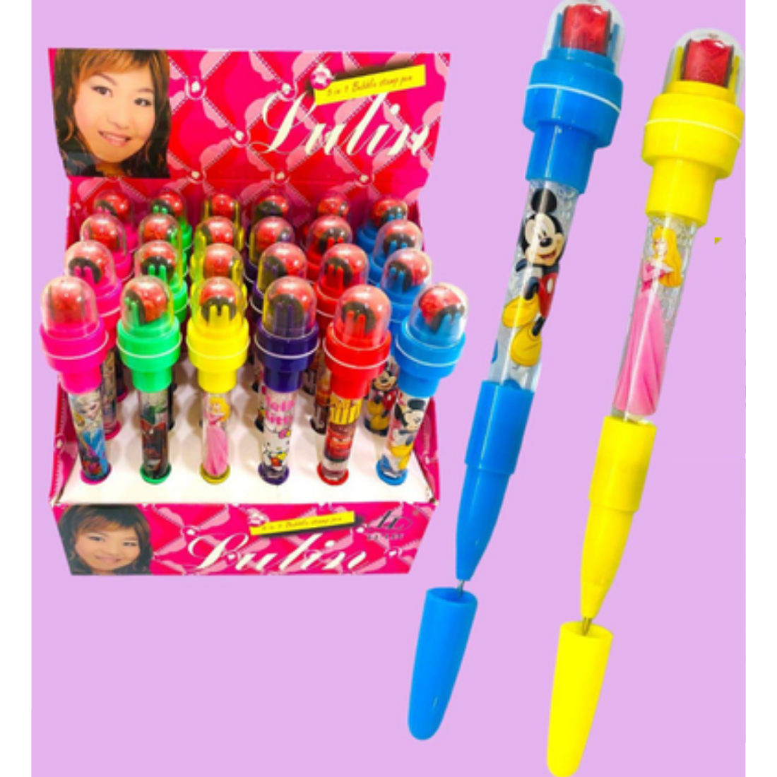 5in1 Roller Pen - Material: Plastic