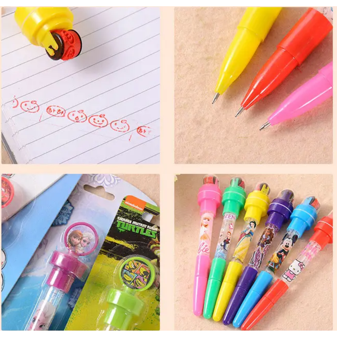 5in1 Roller Pen - Material: Plastic