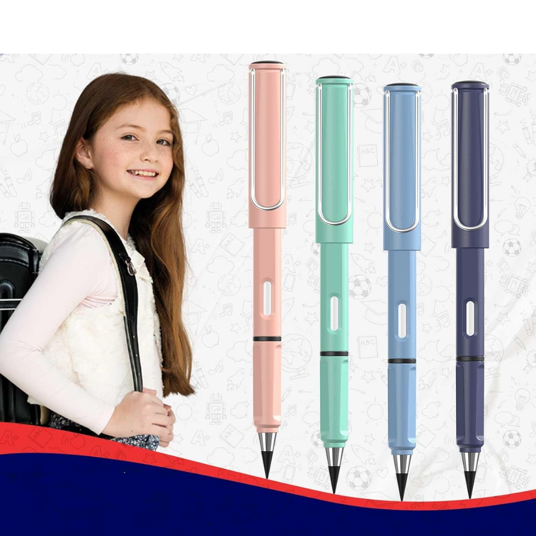 Art Infinity Pencil - Material: Plastic