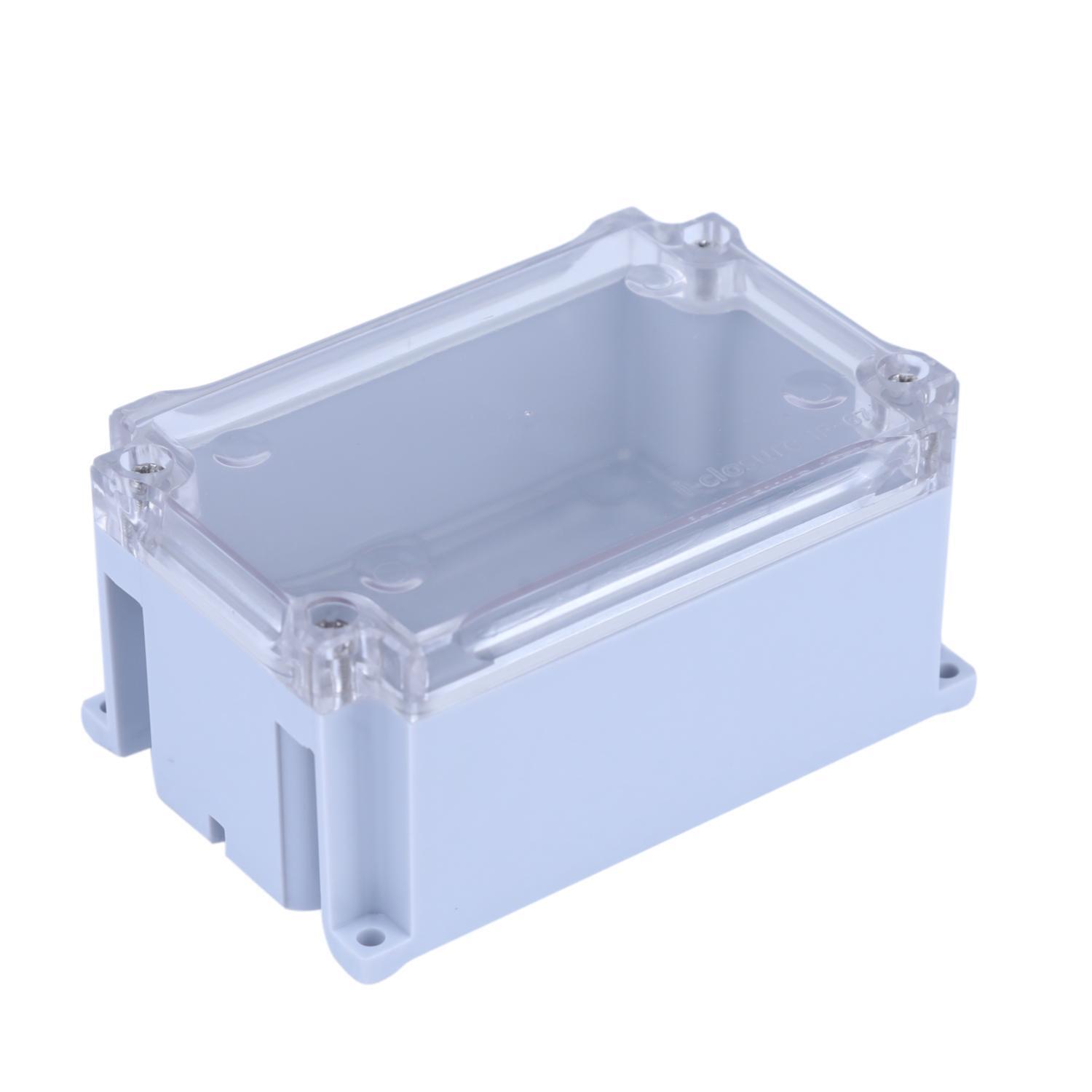 Abs Enclosure 120 X 80 X 55 Mm Transparent Ip65 - Abs Material