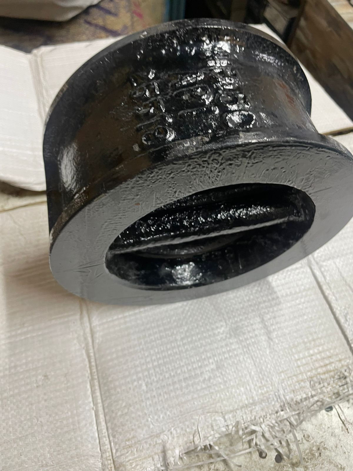 Dual Plate Non Return Valve - Color: Black