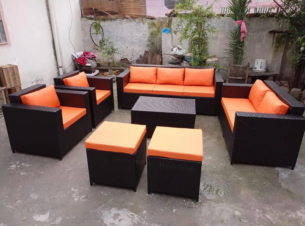 Garden Patio Furniture Sofa Set No Assembly Required
