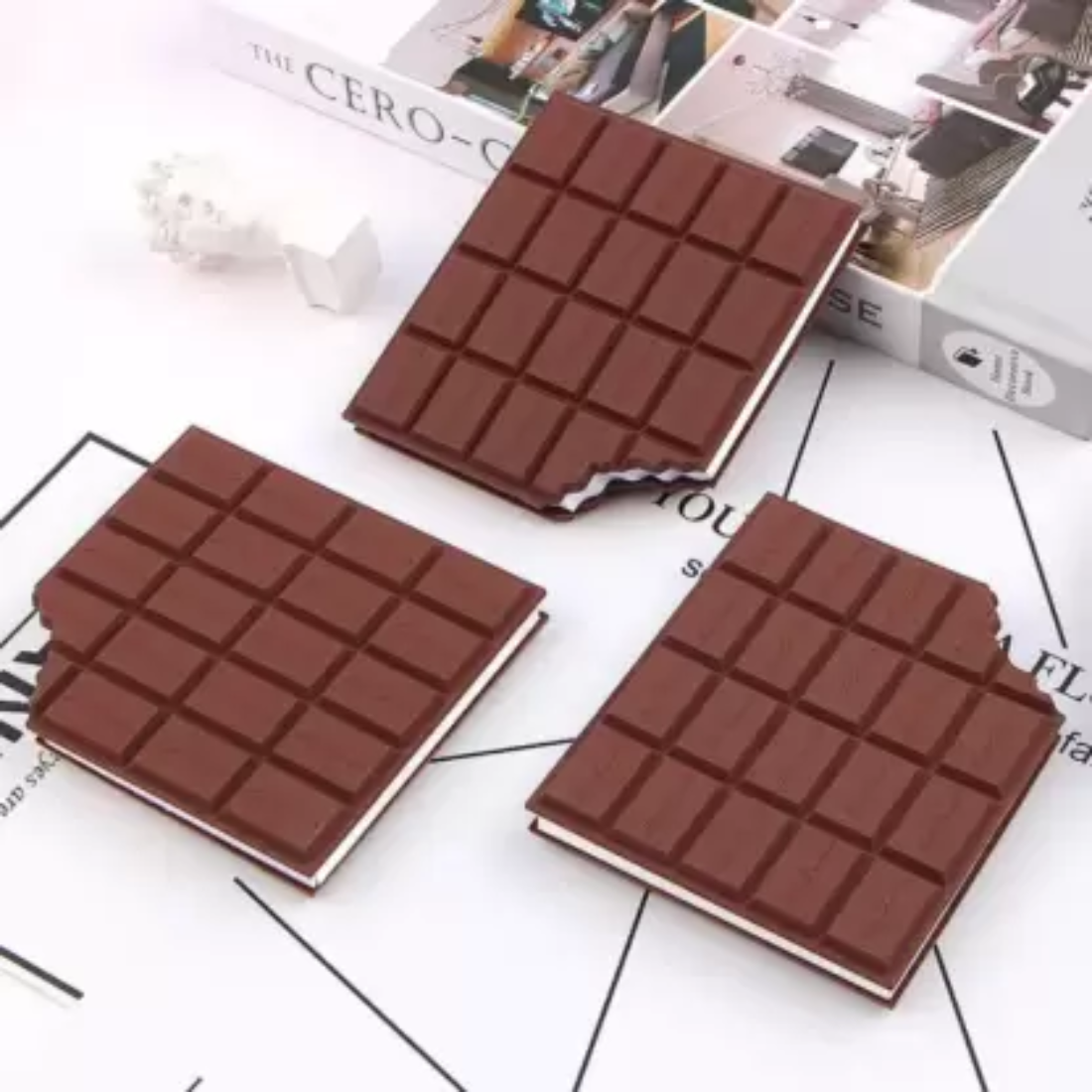 Chocolate Diary - Binding: Center Stitched