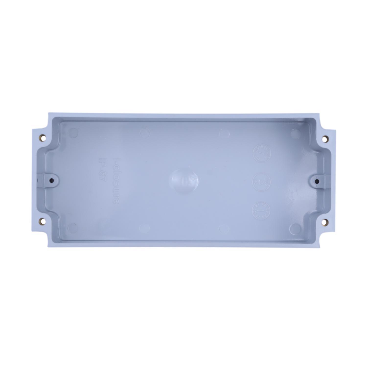 Abs Enclosure 180 X 80 X 55 Mm Grey Ip67 - Virgin Material