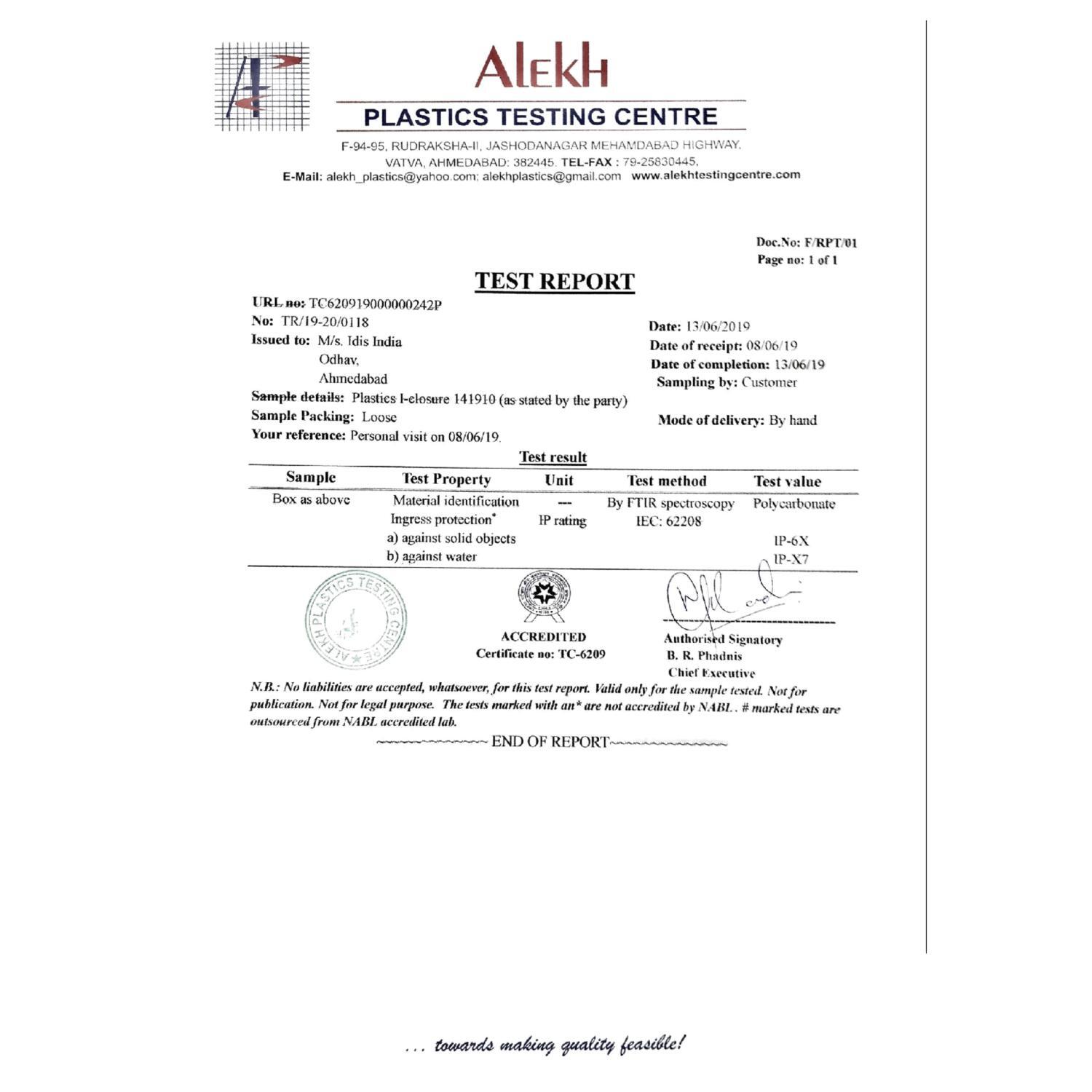 Pc Abs Transparent Enclosure - 140 X 190 X 100 Mm | Ip65, Ip67 Waterproof, Heavy Duty 3mm Thickness, Great Aesthetics, Junction Box, Terminal Box, Ideal For Solar Acdb & Dcdb, Home, Office, Diy Applications