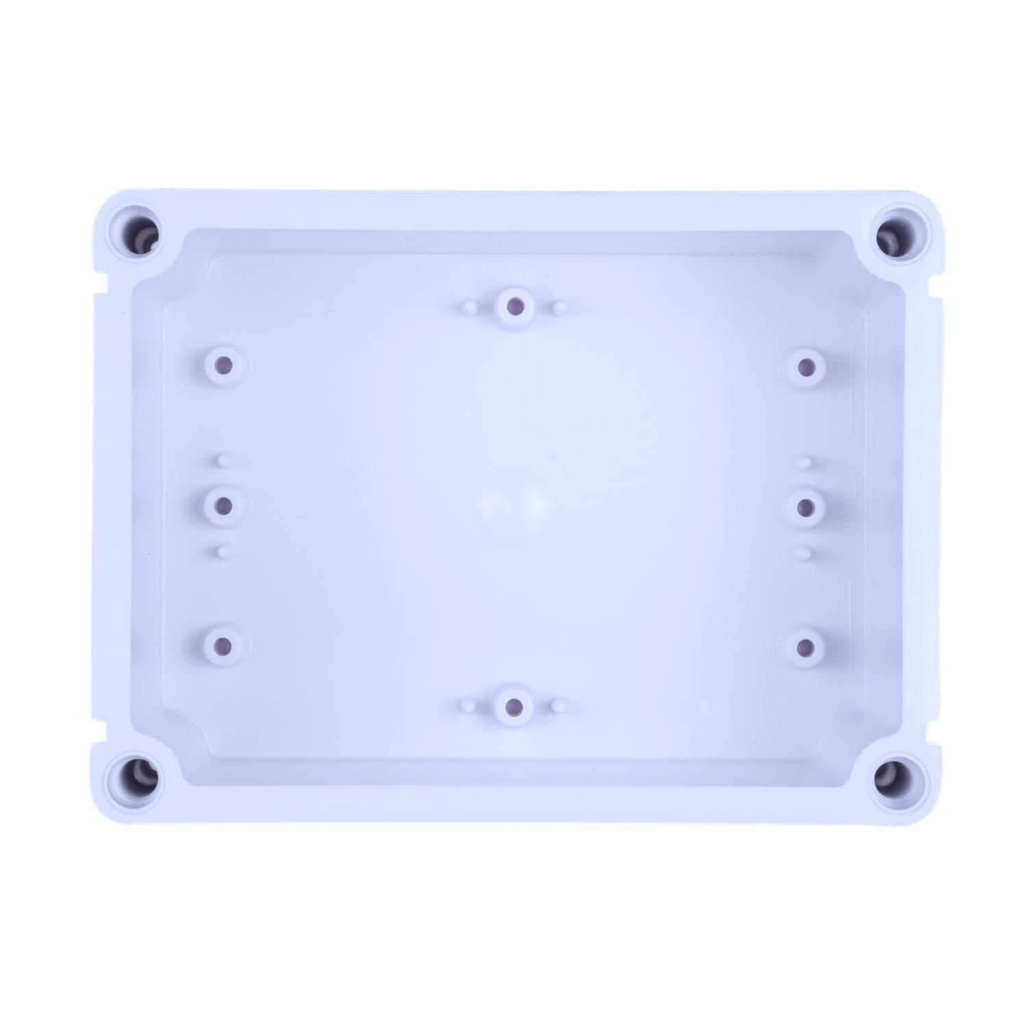 Pc Abs Transparent Enclosure - 140 X 190 X 100 Mm | Ip65, Ip67 Waterproof, Heavy Duty 3mm Thickness, Great Aesthetics, Junction Box, Terminal Box, Ideal For Solar Acdb & Dcdb, Home, Office, Diy Applications