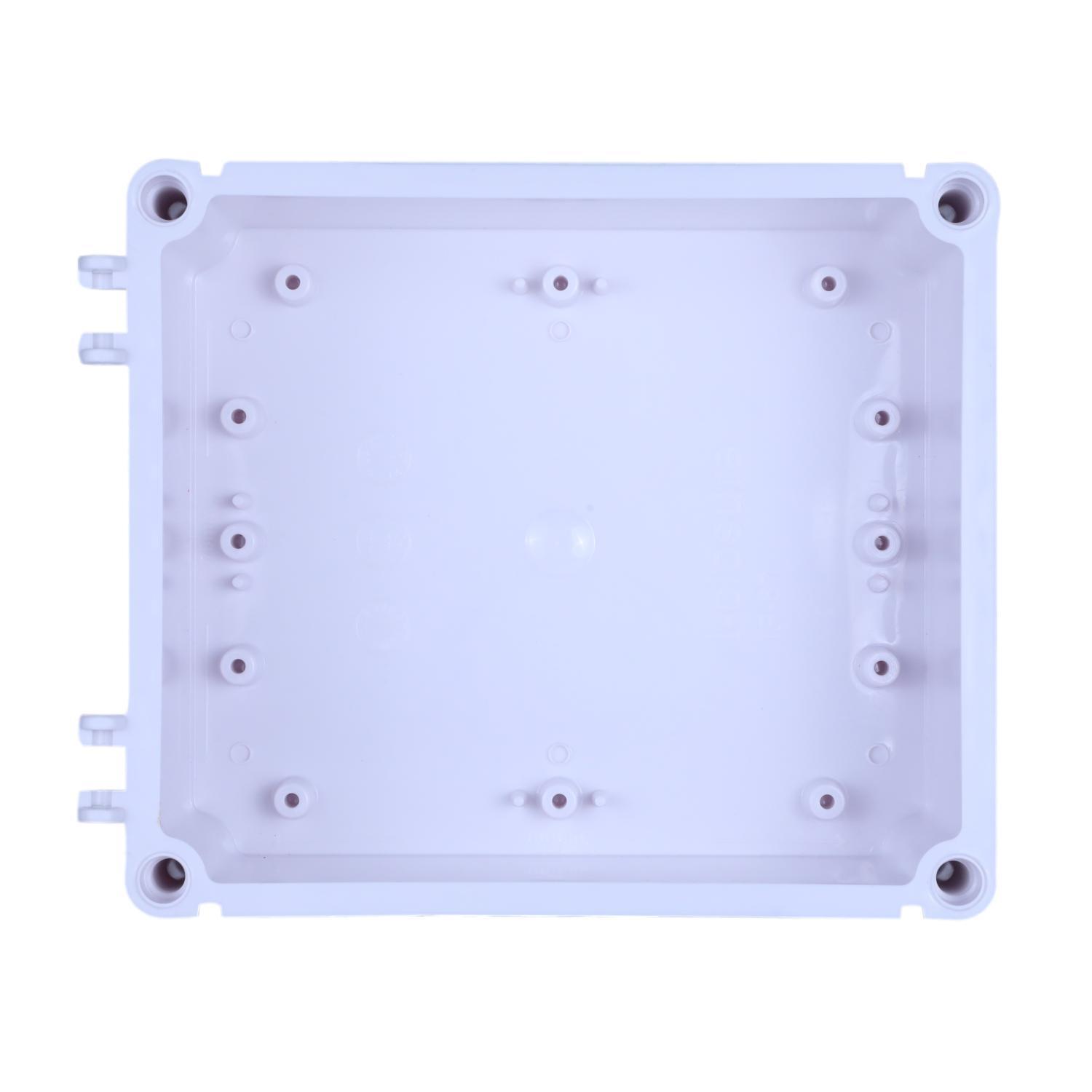 Pc Abs Enclosure 210 X 190 X 100 Mm Ip67 - Waterproof Transparent Box, Heavy Duty 3mm Thick Abs Material, Great Aesthetics, Wide Application
