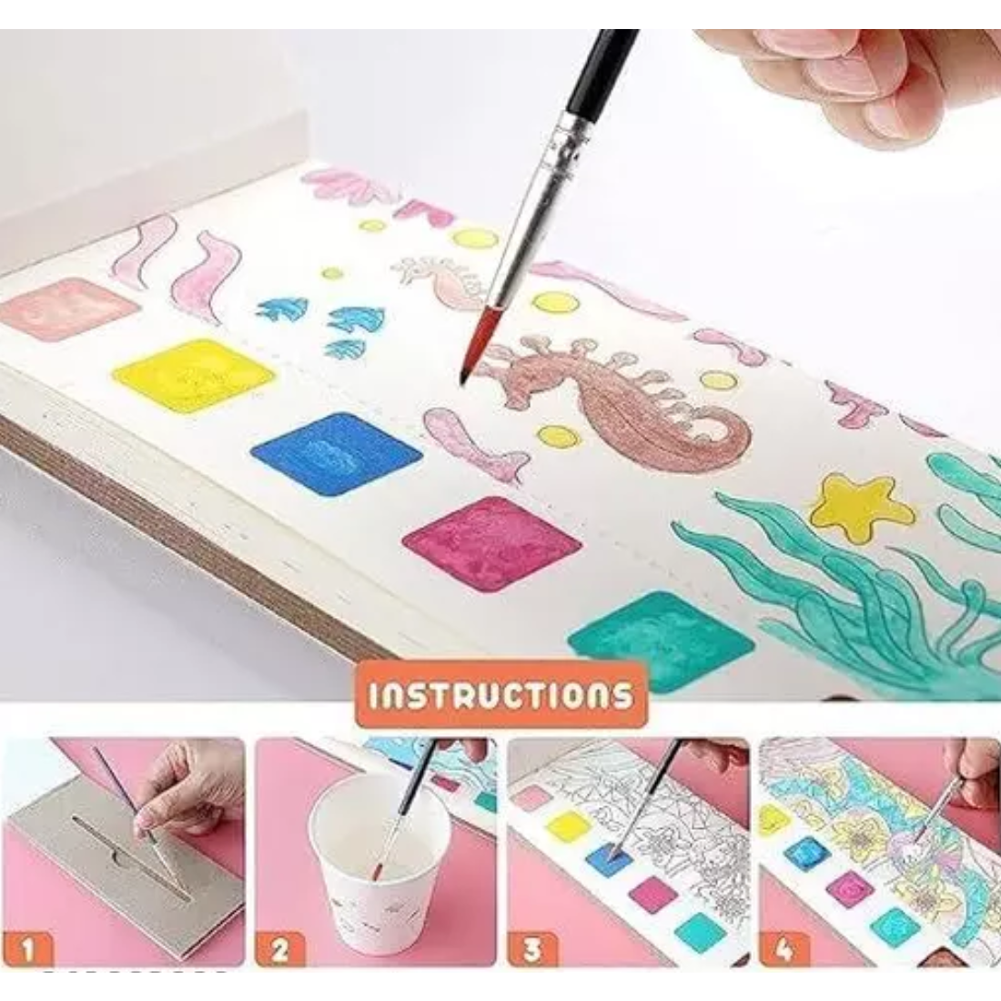 Colour Paint Dairy - Material: Paper