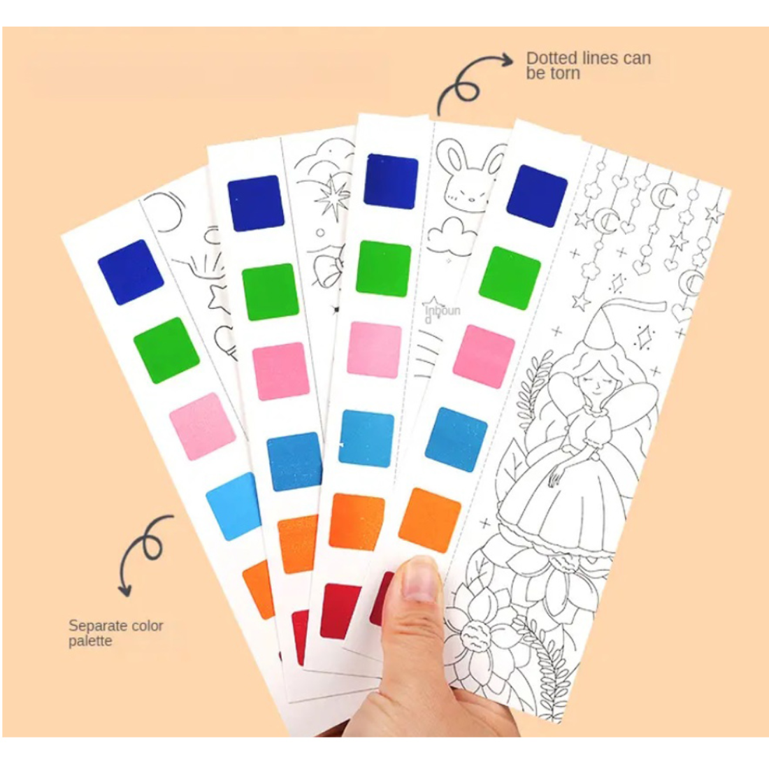 Colour Paint Dairy - Material: Paper