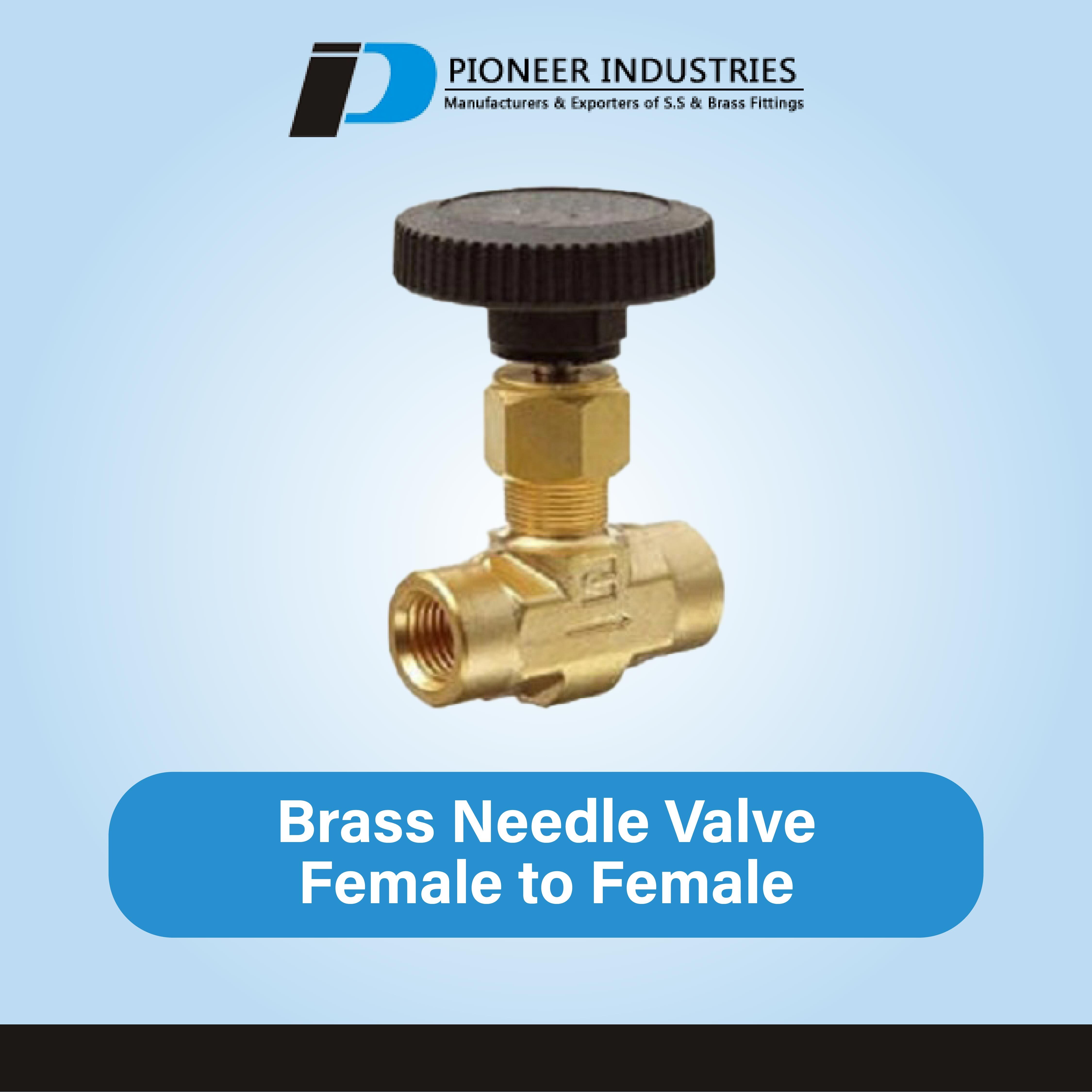 Brass Needle Valve Female To Female