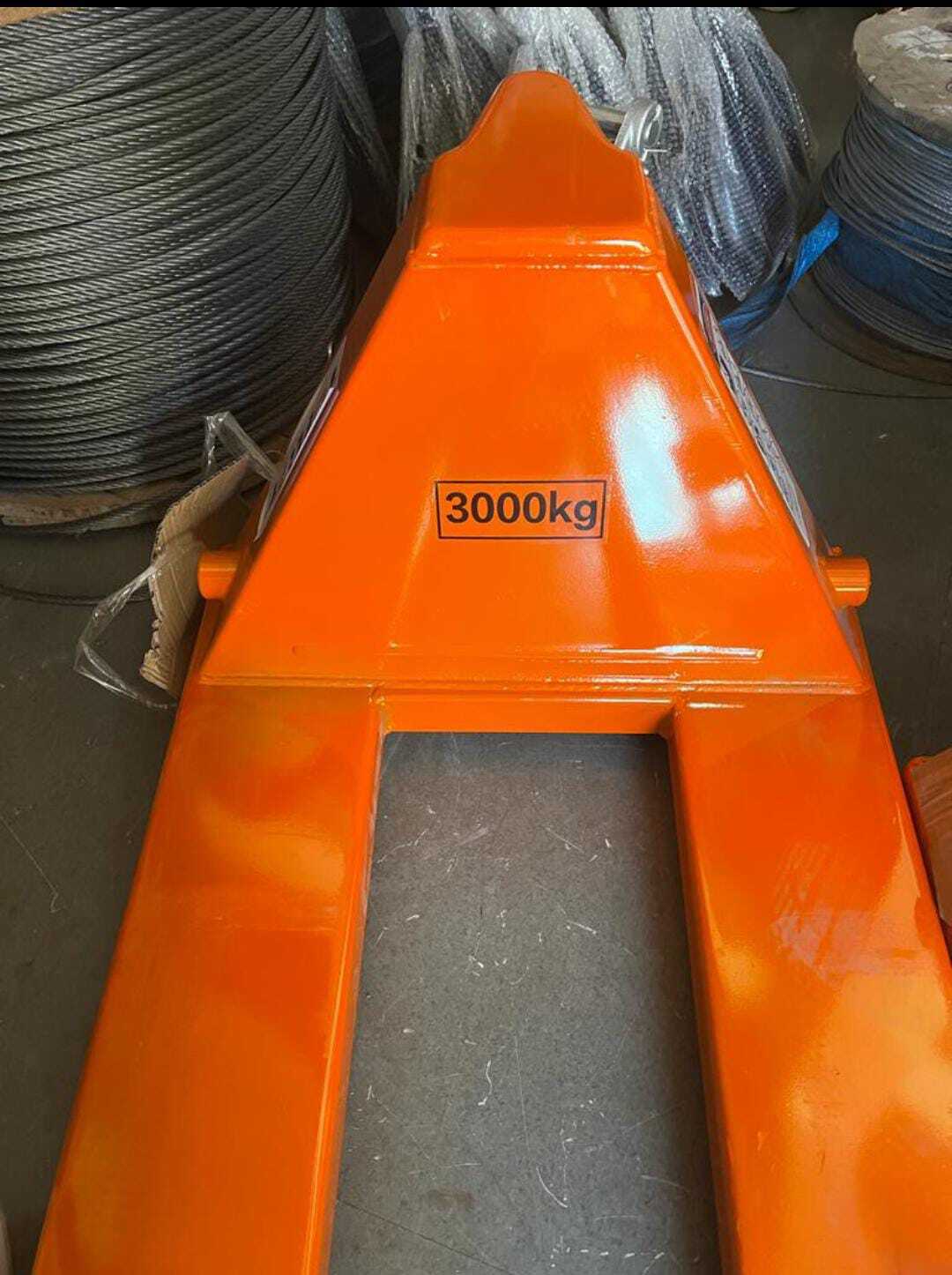 Hydraulic Pallet Truck - 3t/5t Load Capacity 200mm Lifting Height | Durable Yellow Design Industrial Usage 4.3mm Plate Thickness