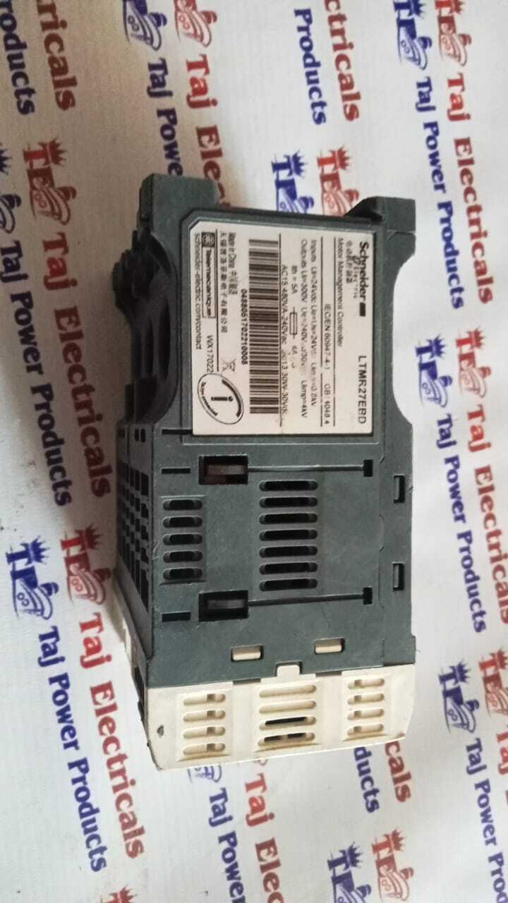 Schneider Ltmr27ebd Motor Management Controller - Pbt Case, 24v Dc, 27a , Overload Protection, Modbus Rs485, 6 Inputs, 3 Outputs, Led Indicators
