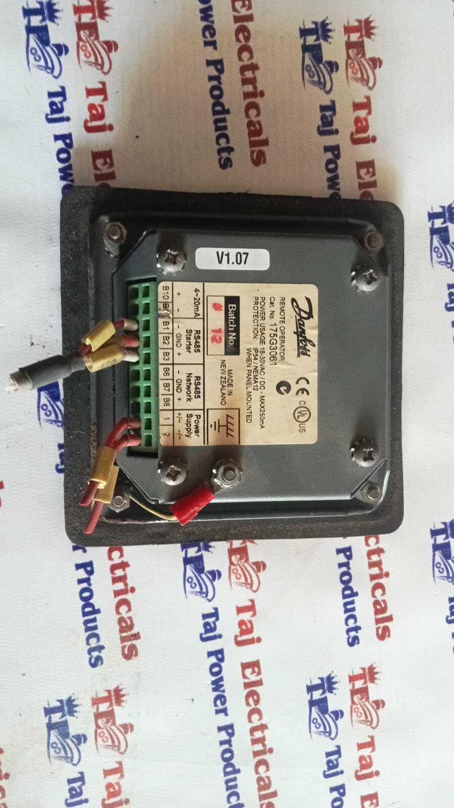 Danfoss 175g3061 Remote Operator