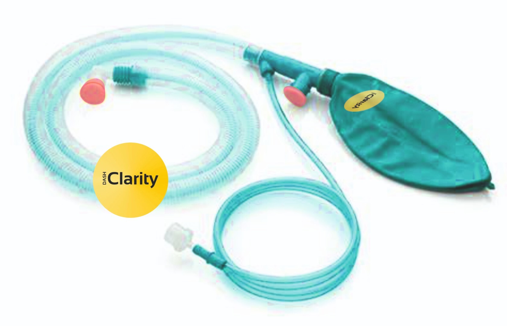 Bains Circuit - Plastic, Lightweight Portable Design | Low Resistance Breathing, Single Tube Convenience, Heat And Humidity Delivery