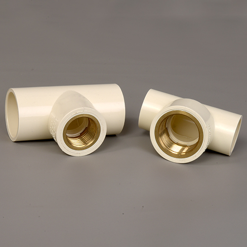 3-4 Inch Cpvc Tee - Color: Off White