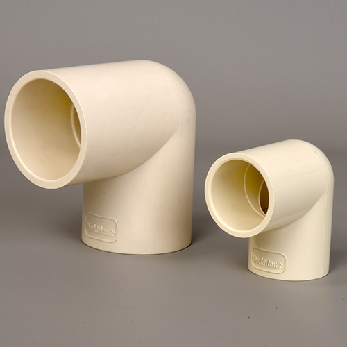 Off White Heavy Duty Cpvc Pipe Elbow