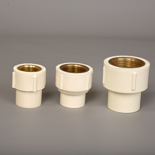 Off White Cpvc Brass Female Threaded Adapter