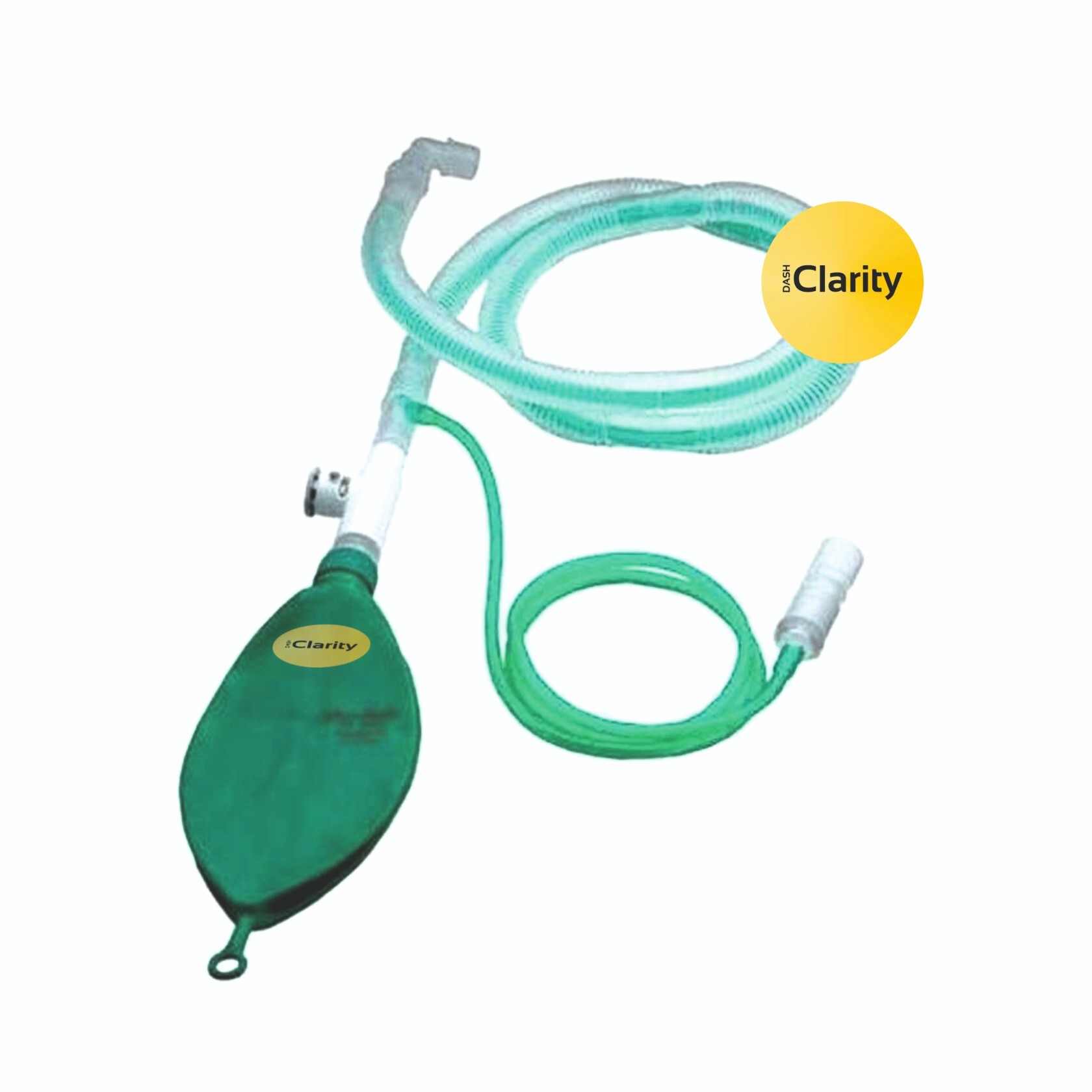 Bain Breathing Circuit - New Plastic Design | Transparent Lightweight Tube, Low Resistance Breathing, Humidity And Heat Delivery