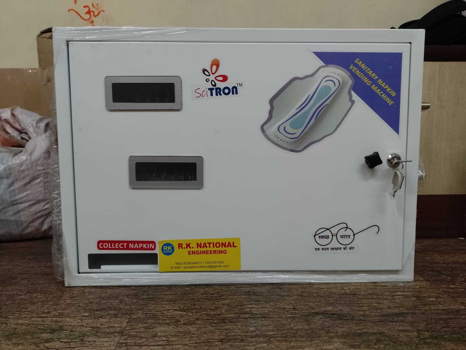 Sanitary Napkin Vending Machine - Automatic Operation, Coin Power Source, Medical Level Usage | Plug And Play Convenience