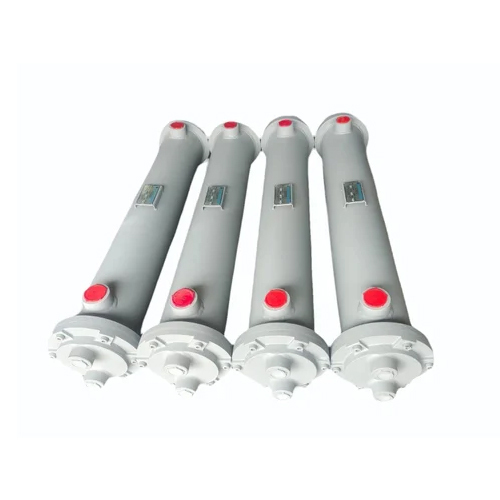 High Temperature Heat Exchanger - New Industrial Design, Available in Various Sizes, Grey Color