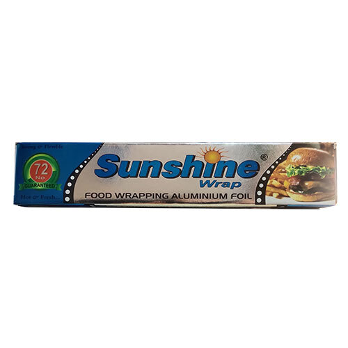 Sunshine Wrap Aluminum Foil 72no - Color: Silver