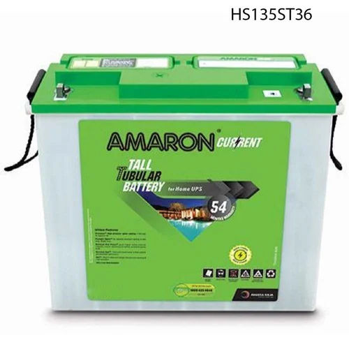 Amaron Hs135st36 Current Tall Tubular Battery Nominal Voltage: 12 Volt (V)